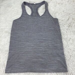 Lululemon Swiftly Tech Racerback White / White / Black (Striped)